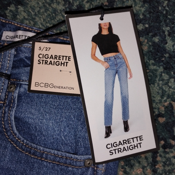 BCBGeneration Denim - BCBGeneration|Cigarette Straight Leg Jeans